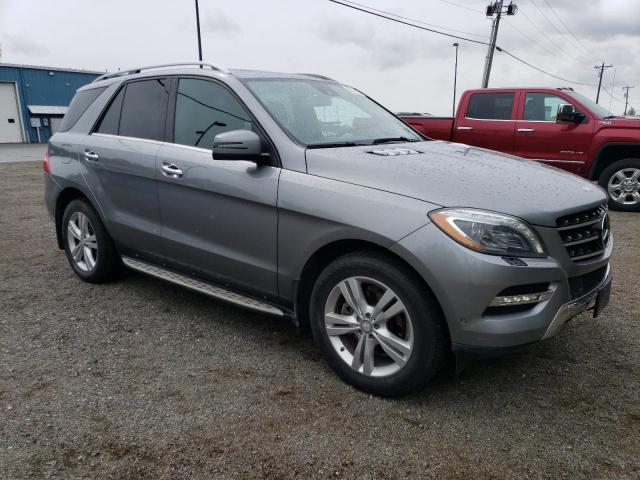 4JGDA5HB2DA254385 - 2013 MERCEDES-BENZ ML 350 4MATIC SILVER photo 4