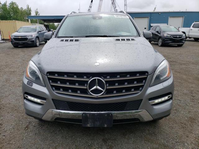 4JGDA5HB2DA254385 - 2013 MERCEDES-BENZ ML 350 4MATIC SILVER photo 5