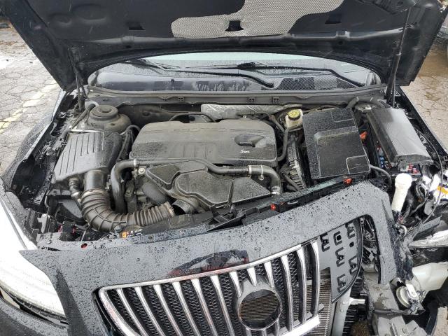 2G4GR5EK1C9122965 - 2012 BUICK REGAL BLACK photo 11