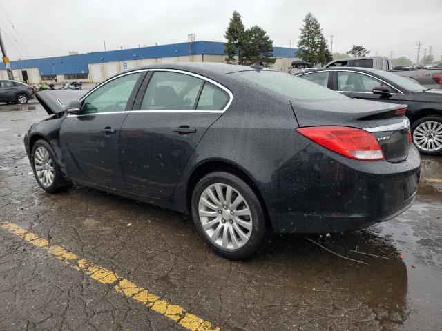 2G4GR5EK1C9122965 - 2012 BUICK REGAL BLACK photo 2