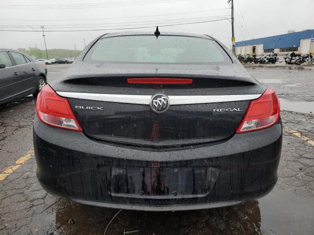 2G4GR5EK1C9122965 - 2012 BUICK REGAL BLACK photo 6