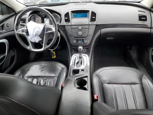 2G4GR5EK1C9122965 - 2012 BUICK REGAL BLACK photo 8