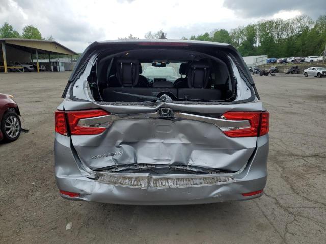 5FNRL6H5XKB034808 - 2019 HONDA ODYSSEY EX GRAY photo 6