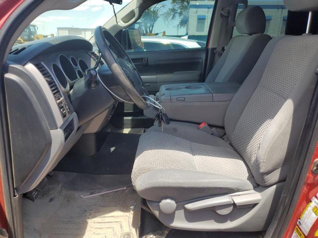 5TFUM5F16DX041636 - 2013 TOYOTA TUNDRA DOUBLE CAB SR5 RED photo 7