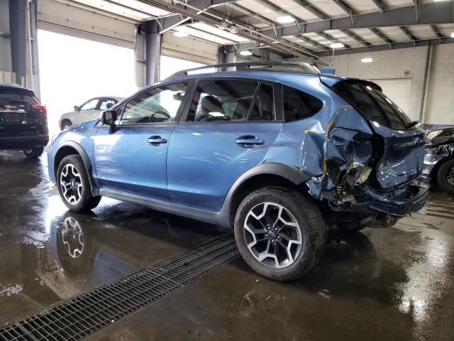 JF2GPAKC3HH254386 - 2017 SUBARU CROSSTREK LIMITED BLUE photo 2