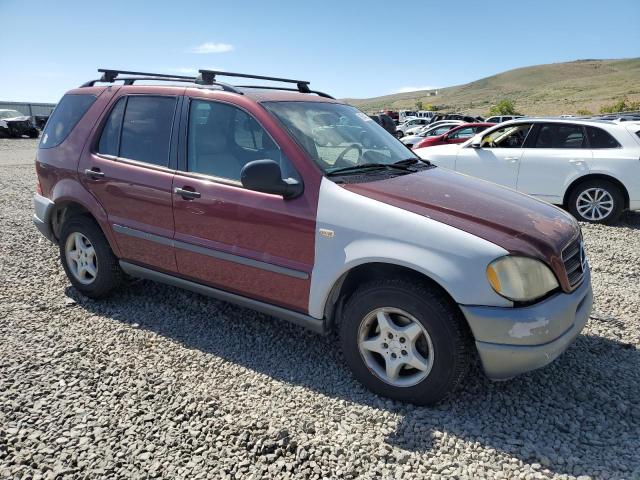 4JGAB54E9XA134684 - 1999 MERCEDES-BENZ ML 320 MAROON photo 4