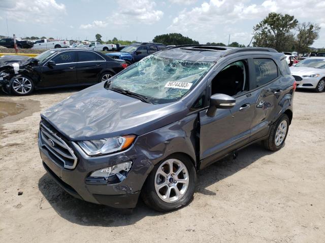 MAJ6S3GL6MC437209 - 2021 FORD ECOSPORT SE Szary zdjęcie 1