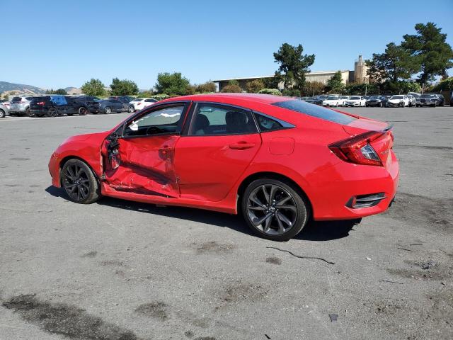 2HGFC2F80KH524632 - 2019 HONDA CIVIC SPORT 红色 照片 2
