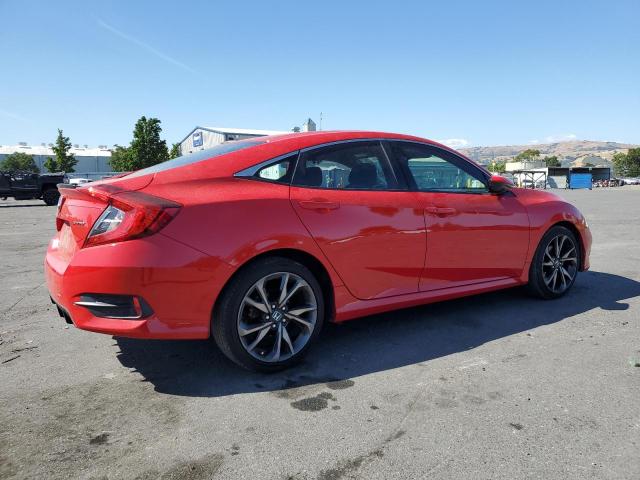 2HGFC2F80KH524632 - 2019 HONDA CIVIC SPORT 红色 照片 3
