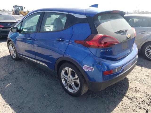 1G1FY6S04K4139233 - 2019 CHEVROLET BOLT EV LT BLUE photo 2