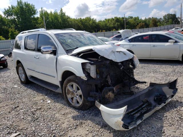 5N1BA0NE6BN600968 - 2011 NISSAN ARMADA PLATINUM WHITE photo 4