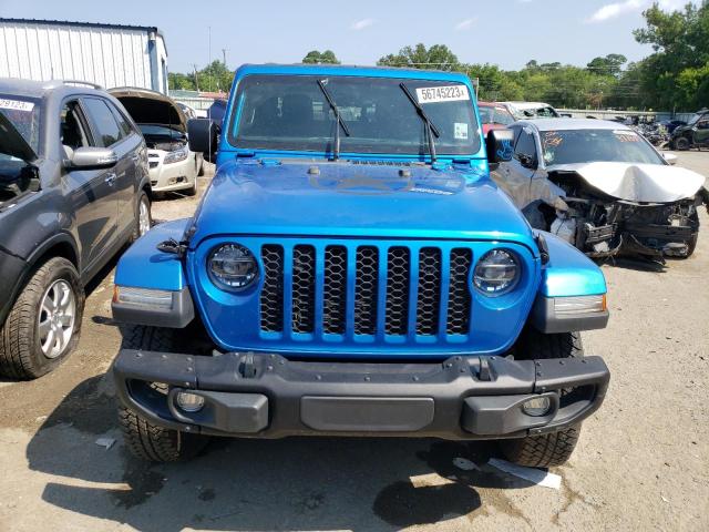 1C6HJTAG9ML577182 - 2021 JEEP GLADIATOR SPORT BLUE photo 5