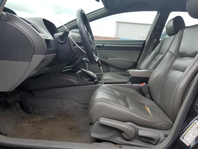 2HGFA169X8H342275 - 2008 HONDA CIVIC EXL შავი ფოტო 7