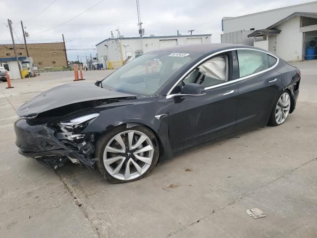 5YJ3E1EB1KF192578 - 2019 TESLA MODEL 3 BLACK photo 1