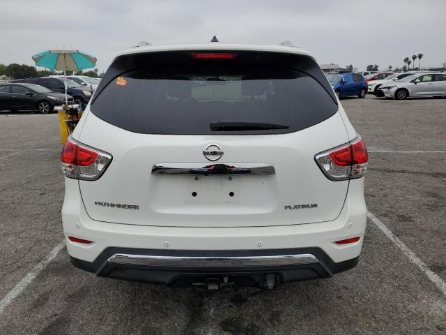 5N1AR2MN1EC617792 - 2014 NISSAN PATHFINDER S WHITE photo 6