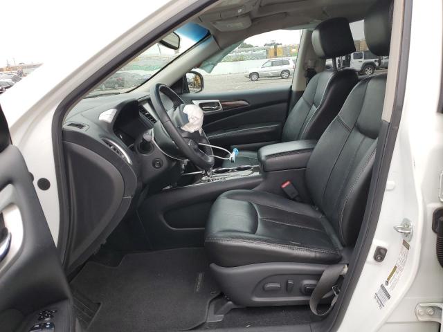 5N1AR2MN1EC617792 - 2014 NISSAN PATHFINDER S WHITE photo 7