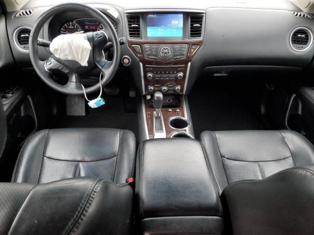 5N1AR2MN1EC617792 - 2014 NISSAN PATHFINDER S WHITE photo 8