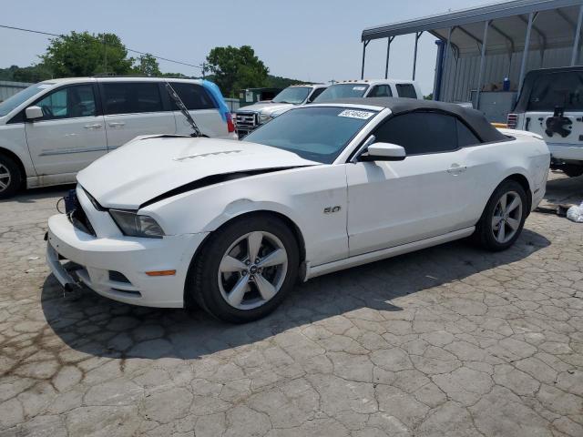 1ZVBP8FF5D5231075 - 2013 FORD MUSTANG GT WHITE photo 1