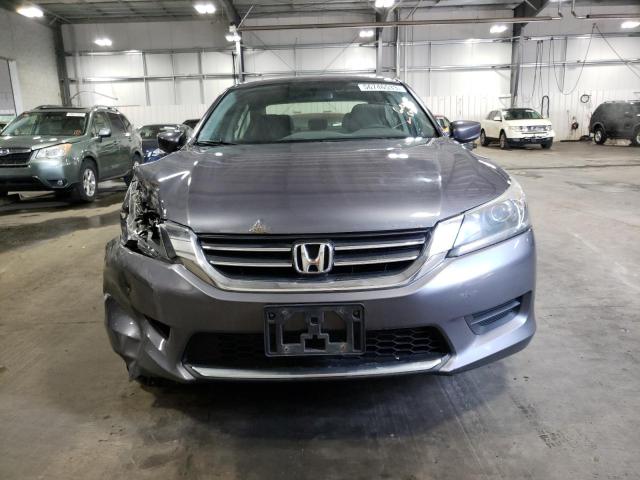 1HGCR2F33DA062848 - 2013 HONDA ACCORD LX GRAY photo 5