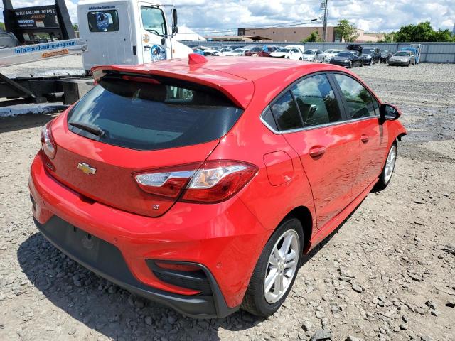 3G1BE6SM1HS571801 - 2017 CHEVROLET CRUZE LT RED photo 3