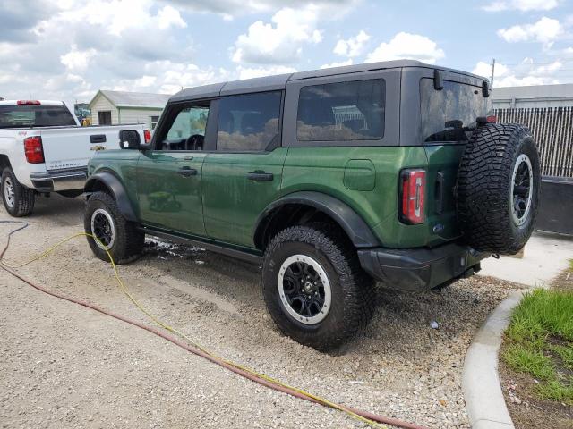 1FMEE5DP6PLA85295 - 2023 FORD BRONCO BASE GREEN photo 2