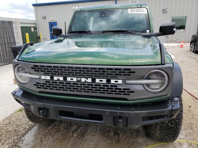1FMEE5DP6PLA85295 - 2023 FORD BRONCO BASE GREEN photo 5