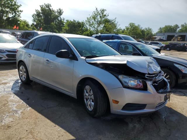 1G1PA5SH0D7272968 - 2013 CHEVROLET CRUZE LS SILVER photo 4