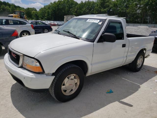 1GTCS145628107173 - 2002 GMC SONOMA WHITE photo 1