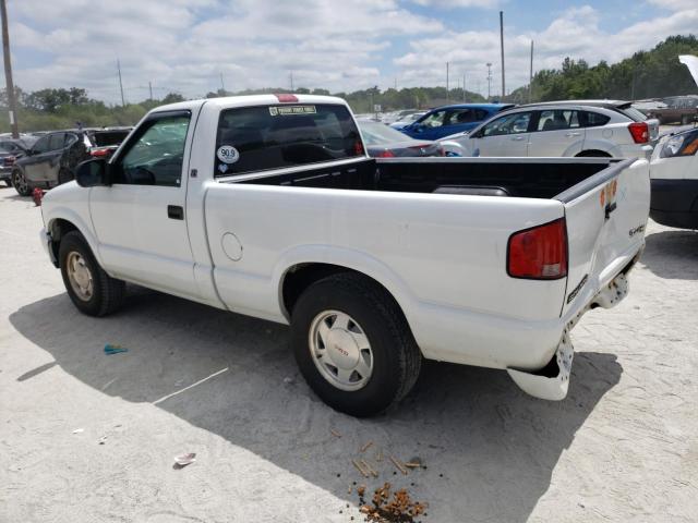 1GTCS145628107173 - 2002 GMC SONOMA WHITE photo 2