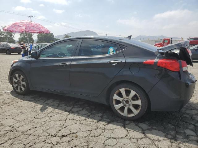 5NPDH4AE0CH125115 - 2012 HYUNDAI ELANTRA GLS BLACK photo 2