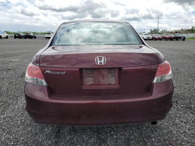 1HGCP26358A814819 - 2008 HONDA ACCORD LX RED photo 6