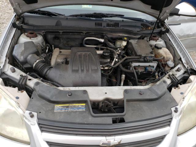 1G1AL55F467637293 - 2006 CHEVROLET COBALT LT SILVER photo 11