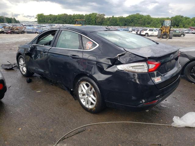 1FA6P0HD8E5399818 - 2014 FORD FUSION SE BLACK photo 2