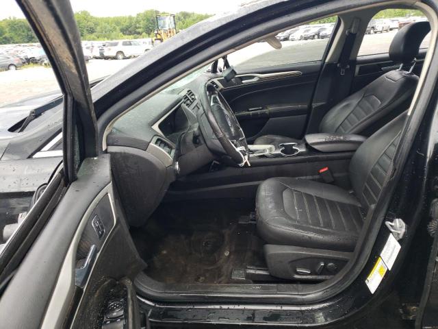 1FA6P0HD8E5399818 - 2014 FORD FUSION SE BLACK photo 7