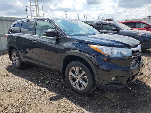 5TDJKRFH0FS219546 - 2015 TOYOTA HIGHLANDER XLE BLACK photo 4