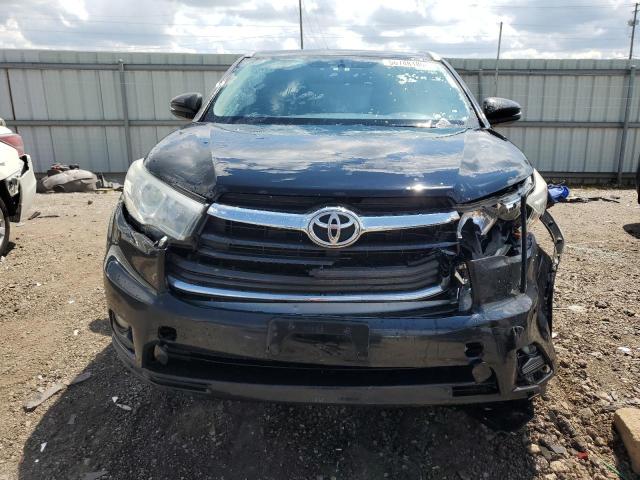 5TDJKRFH0FS219546 - 2015 TOYOTA HIGHLANDER XLE BLACK photo 5
