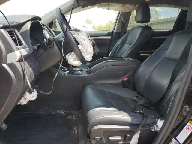 5TDJKRFH0FS219546 - 2015 TOYOTA HIGHLANDER XLE BLACK photo 7