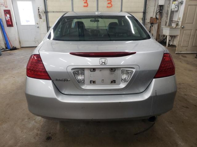 1HGCM56777A061984 - 2007 HONDA ACCORD EX SILVER photo 6