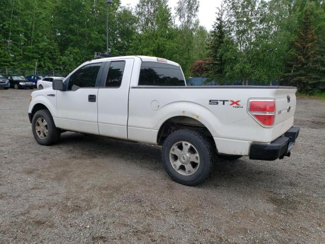 1FTRX14W99FA97023 - 2009 FORD F150 SUPER CAB WHITE photo 2