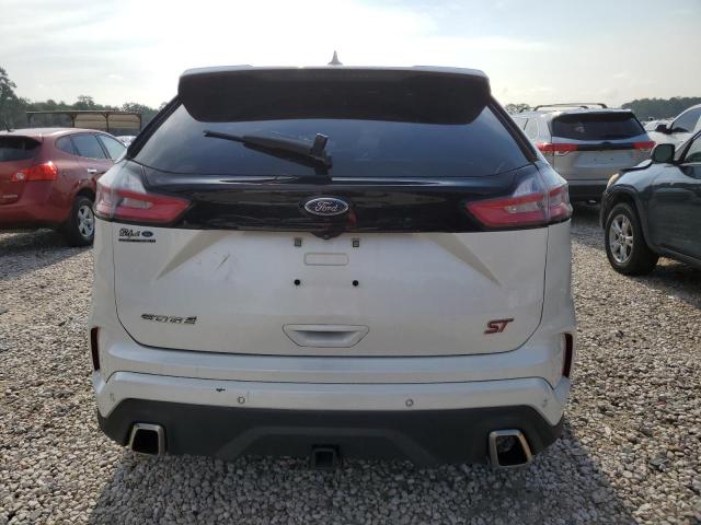 2FMPK4AP7KBB46386 - 2019 FORD EDGE ST WHITE photo 6