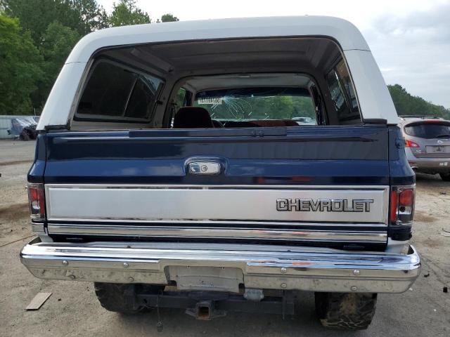 1G8EK18HXEF147649 - 1984 CHEVROLET BLAZER K10 BLUE photo 11