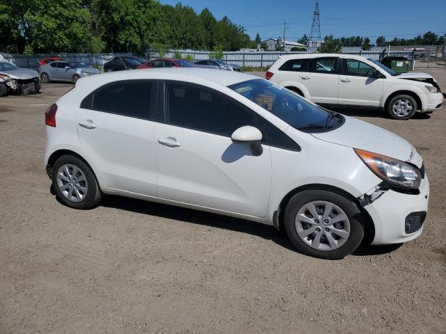 KNADM5A32C6712424 - 2012 KIA RIO LX WHITE photo 4