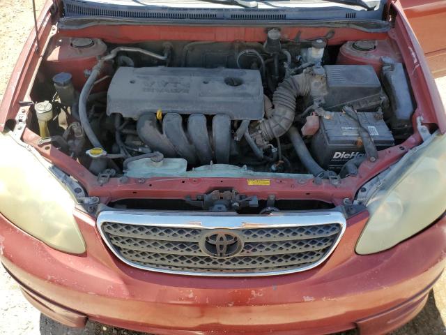 2T1BR32E46C607431 - 2006 TOYOTA COROLLA CE RED photo 11