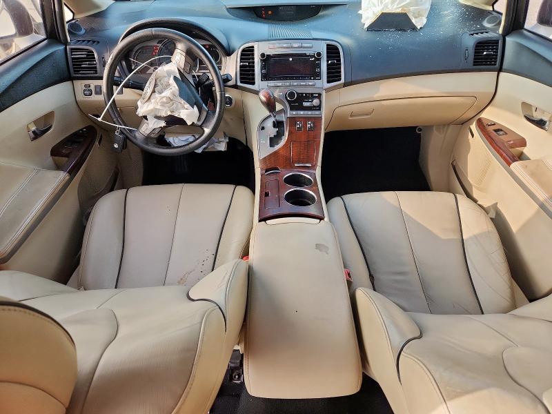 4T3ZK3BB9AU025087 - 2010 TOYOTA VENZA თეთრი ფოტო 8