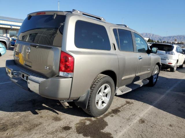 5N1AA08A06N739181 - 2006 NISSAN ARMADA SE BEIGE photo 3