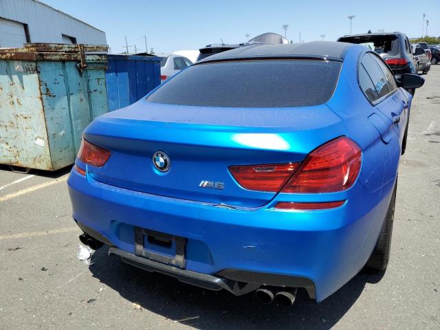 WBS6C9C57ED467275 - 2014 BMW M6 GRAN COUPE BLUE photo 6