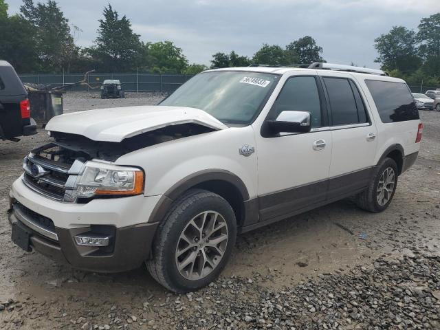 1FMJK1JT5HEA44583 - 2017 FORD EXPEDITION EL XLT WHITE photo 1