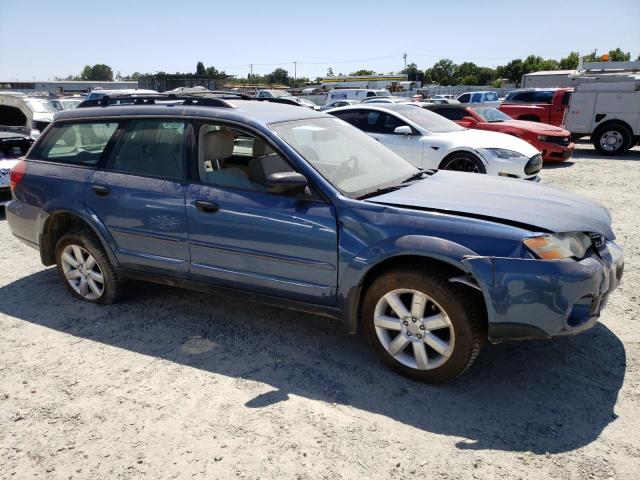 4S4BP61C467319185 - 2006 SUBARU LEGACY OUTBACK 2.5I BLUE photo 4