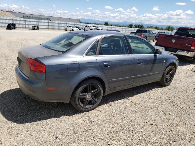 WAUDF78E37A167611 - 2007 AUDI A4 2.0T QUATTRO SILVER photo 3