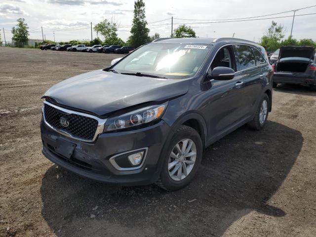 5XYPG4A30HG198448 - 2017 KIA SORENTO LX CHARCOAL photo 1